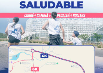 Recorridos de la 3° Jornada Saludable del Hospital Carrillo