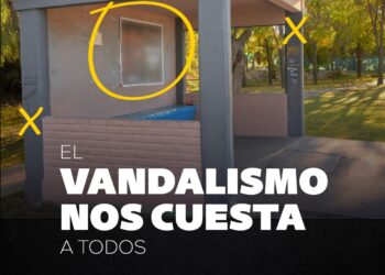 Vandalizan refugios y paradas de colectivos