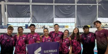 Destacada actuación del Sierras Club en el Nacional de Natación