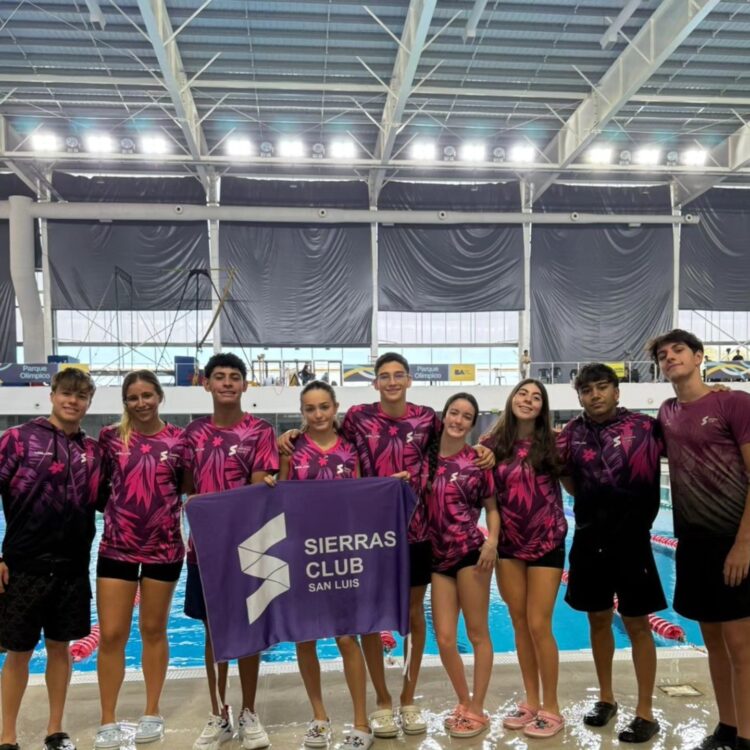 Destacada actuación del Sierras Club en el Nacional de Natación