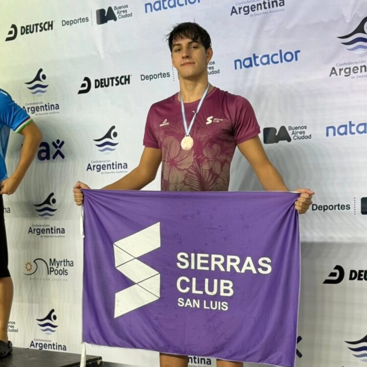 Destacada actuación del Sierras Club en el Nacional de Natación