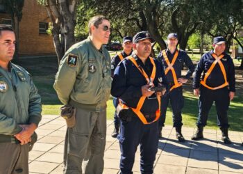 Gendarmería Nacional capacitó a policías de San Luis en uso de drones de alta prestación