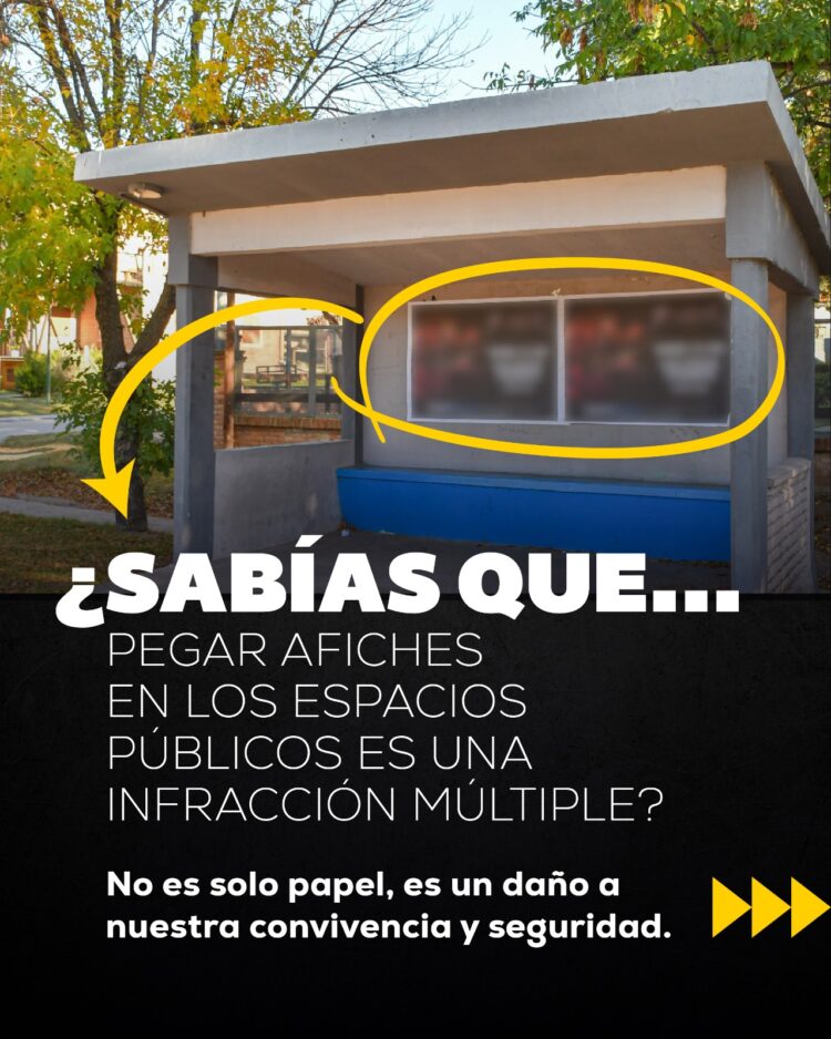 Vandalizan refugios y paradas de colectivos