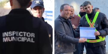 Juana Koslay comienza a realizar exámenes prácticos de conducir en la sede de CIPE con personal municipal