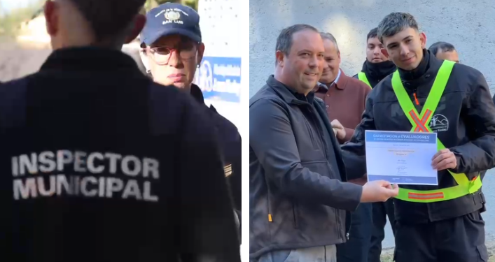 Juana Koslay comienza a realizar exámenes prácticos de conducir en la sede de CIPE con personal municipal