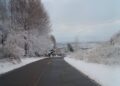 Paisajes nevados, la postal de hoy en San Luis