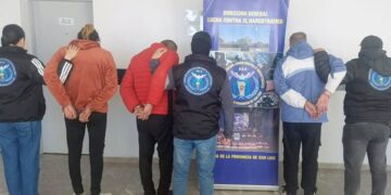 Enviaron a la cárcel a dos hombres y una mujer que manejaban centros de venta y distribución en San Luis y Juana Koslay