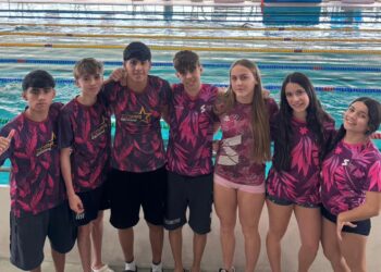 Destacada actuación de jóvenes nadadores de Juana Koslay en el Nacional de Cadetes en Santiago del Estero