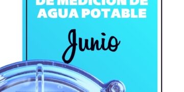 Cronograma de medición del agua potable en barrios