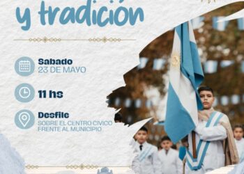 Potrero de los Funes celebrará el 25 de Mayo con un gran desfile patrio