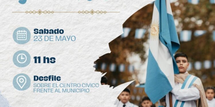 Potrero de los Funes celebrará el 25 de Mayo con un gran desfile patrio