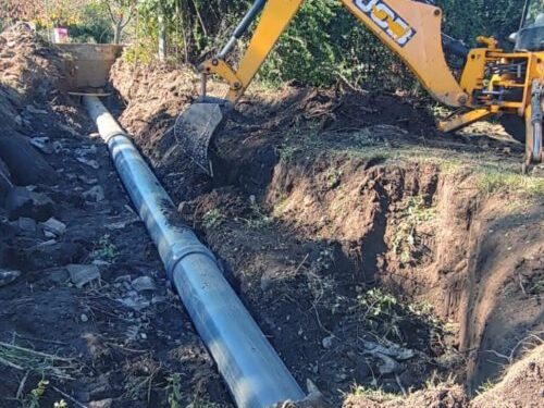 San Luis Agua optimizó el sistema de alivio del acueducto Cámara 35 en Juana Koslay
