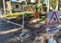 Avanza la obra de gas natural en los barrios Los Fresnos y Virgen de Fátima de Juana Koslay