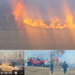 Importante incendio en la zona serrana: investigan si fue iniciado de manera intencional
