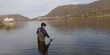 Fiscalizaron el agua de los diques Potrero de los Funes y Cruz de Piedra