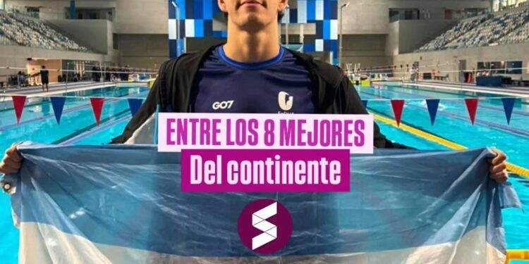 Natación: Agustín Schlocker del Sierras Club y una destaca actuación en los Juegos Panamericanos Universitarios de Lima Perú