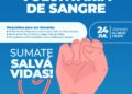 Convocan a una nueva jornada de donación de sangre en el Hospital Central