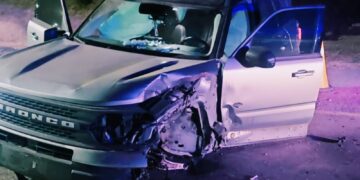 Choque y test de alcoholemia positivo en Autopista Los Puquios