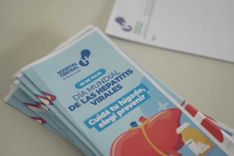 Realizaron testeos gratuitos en el Hospital Central por el Día Mundial de la Hepatitis Viral