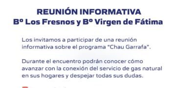 Atención vecinos de los barrios Los Fresnos y Virgen de Fátima