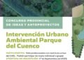 Abren inscripciones al Concurso de Ideas y Anteproyectos para la intervención del Parque Cuenco
