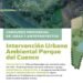 Abren inscripciones al Concurso de Ideas y Anteproyectos para la intervención del Parque Cuenco
