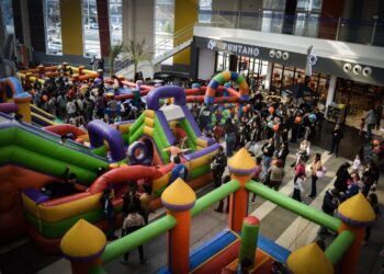 Más de 1.000 chicos disfrutaron de la celebración del Día del Niño con el 1° Festival del Pelotero