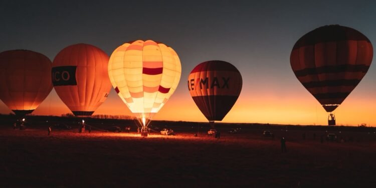 San Luis Flota llega a Juana Koslay con una experiencia única de globos aerostáticos