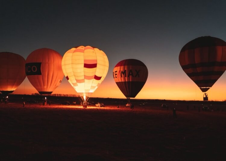 San Luis Flota llega a Juana Koslay con una experiencia única de globos aerostáticos