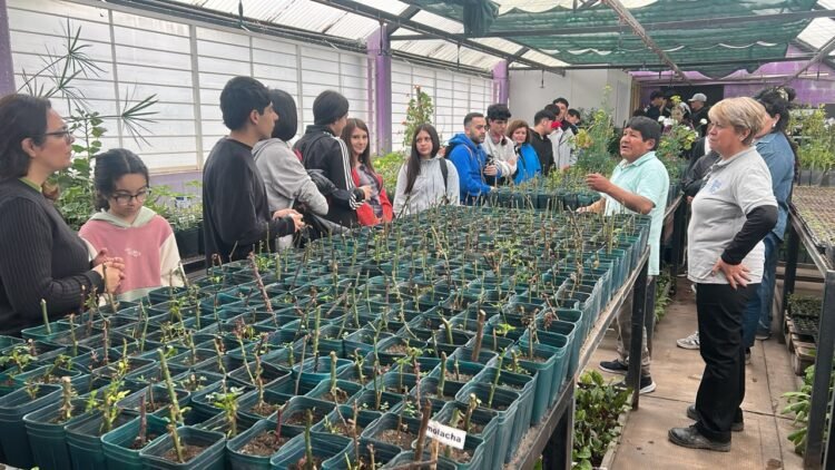 La Granja ‘Cruz de Piedra’ realizó una jornada productiva con tres escuelas de la ciudad de San Luis