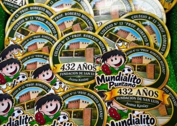 Historia, camisetas y fútbol: así se vive el “Mundialito Puntano” en el Colegio N° 13 “Prof. Roberto Moyano”