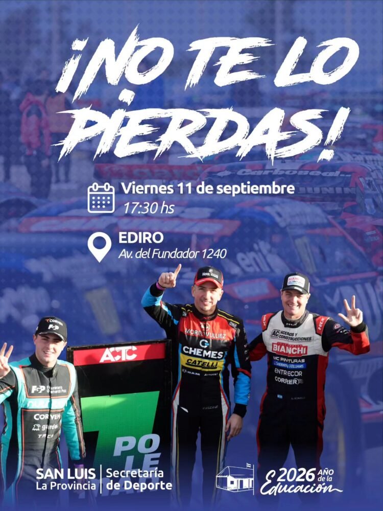 Los autos del TC estarán en la EDIRO