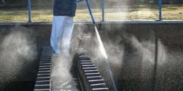 Realizan la limpieza de los floculadores de la Planta Potabilizadora