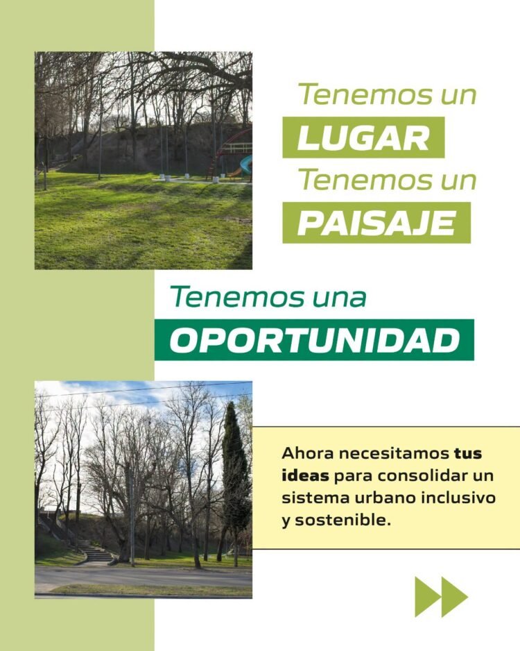 Parque del Cuenco: Continúa la convocatoria de ideas para transformar el paisaje urbano de Juana Koslay