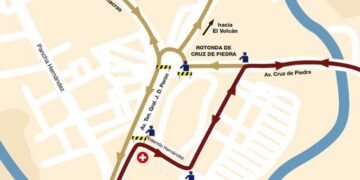 Los cortes por el evento de ALIBIKERS MOTO RIDE 2026