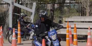 Capacitaron a 16 agentes municipales en conducción de motos