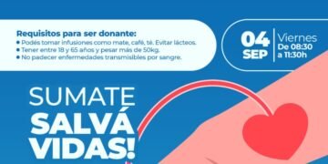 Este viernes habrá una nueva convocatoria para donar sangre