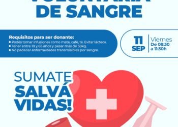 Convocan a la comunidad a una nueva jornada para donar sangre
