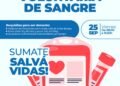 Realizarán una nueva colecta de sangre, una jornada que permite salvar vidas
