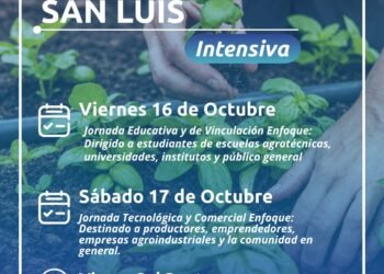 La propuesta ‘San Luis Intensiva’ tendrá lugar el 16 y 17 de octubre en el Vivero Sol Puntano