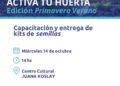 Llega “Activá tu Huerta” a Juana Koslay.