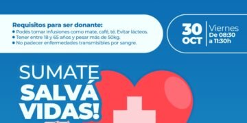 Nueva convocatoria para donar sangre y reforzar las reservas del sistema provincial